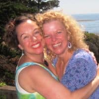 Donna and Dondi at Esalen